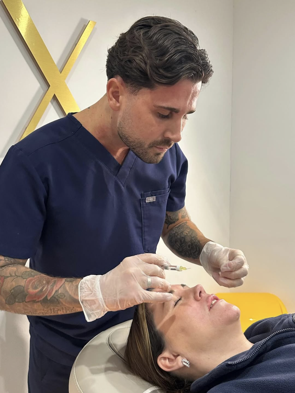 Nurse Sean in clinic